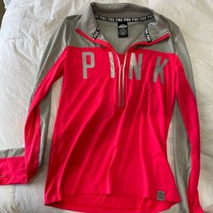 Victoria Secret PINK half zip sweater